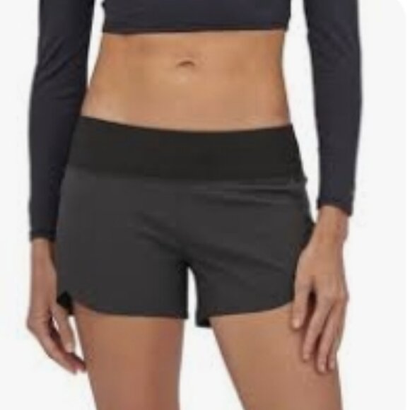 Patagonia Women's Hydropeak Stretch Surf Shorts Ink Black🆕📦🏃💨⚡